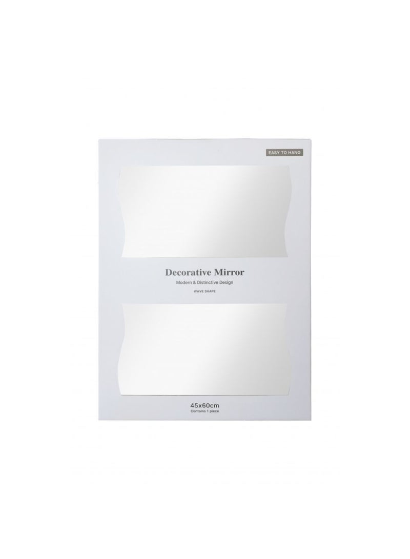 DANUBE HOME Roman Trapezium Shape Mirror – Modern Decorative Wall Mirror with Unique Geometric Trapezium Design, Perfect for Contemporary Home Decor, Living Room, Bedroom & Hallway, Enhances Space & Style L45.7 X W1.2 X H 60.7Cm - Image 4