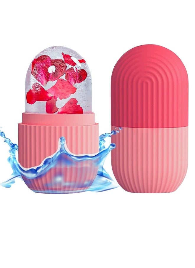 Glowudz Glowudz Silicone Face Ice Roller Red  - Image 1