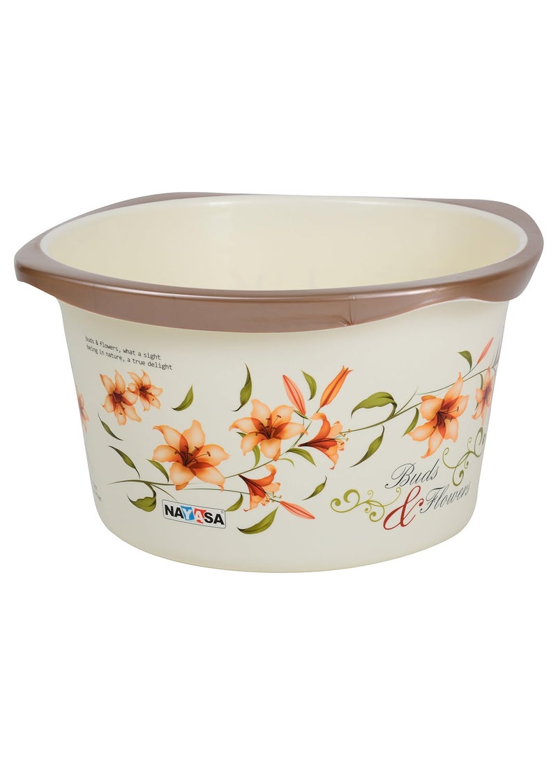 NAYASA Nayasa Plastic 6 Piece Bathroom Set (Standard, Cream) (SSB184)  - Image 3