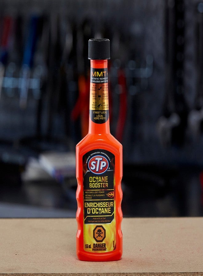 STP Octane Booster, Fuel Intake System Cleaner, Bottles, 5.25 Fl Oz, Pack of 12 - Image 4