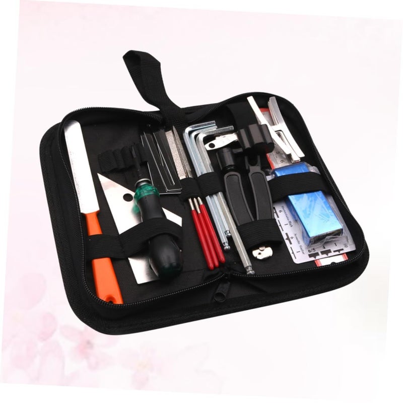 Guitar Repair Tool Kit With String Organizer And Measuring Tool For Electric Acoustic - Image 4