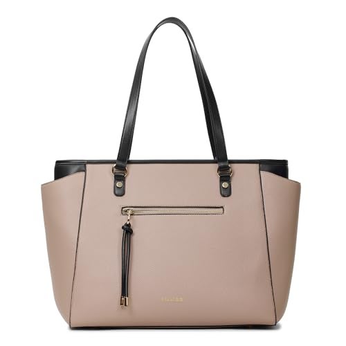 Miraggio Abby Laptop Tote Bag Fits Upto 14 Inch Laptop | Shoulder Bag For Women Office Use | Office Bag For Women Stylish - Image 1
