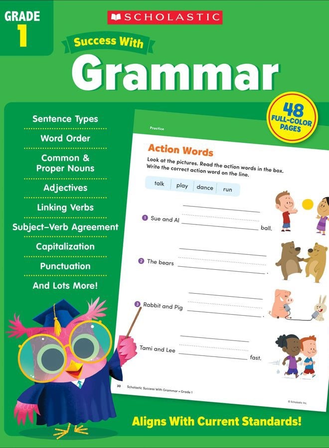Success with Grammar Grade 1 Workbook