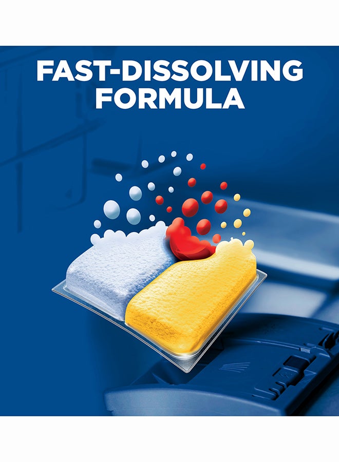 Finish Powerball Quantum Dishwasher Detergent, Lemon Sparkle Scent, 130 Tabs - Image 3