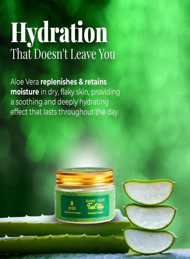 JiViSa Kumari Elaichi Ubtan Face Pack for Natural Glow and Cleansing(POUCH 15gm) - Image 4