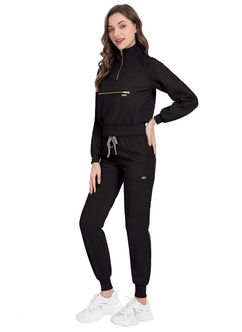 KUYING New V-neck Split Style Medical Work Uniform  - Image 1