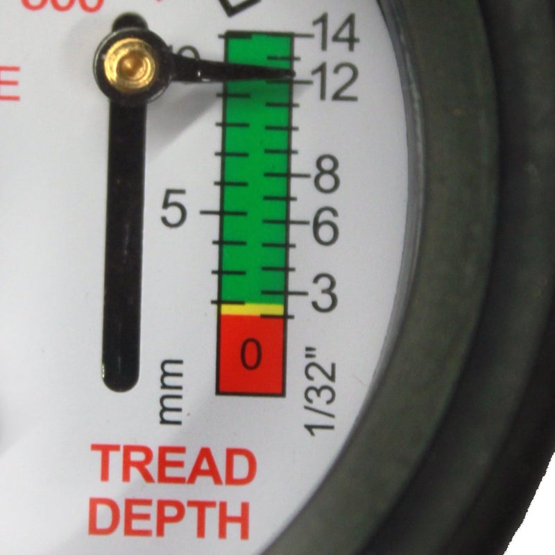 Milton S-934 Dial Tire Pressure Gauge with Tread Depth - Image 5