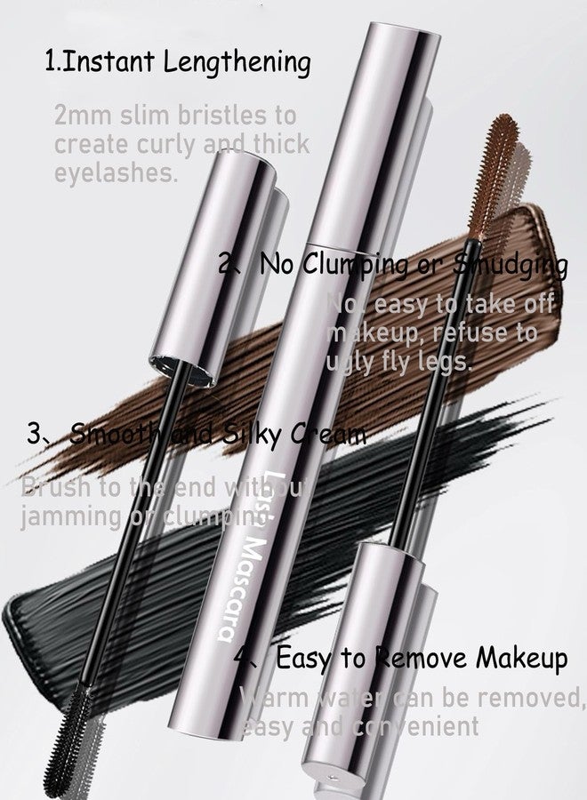 DuaTana Black Mascara for Older Women 60 Plus, Waterproof Prime Volume and Length Mascara for Mature Women with Thinning Lashes,No Clumps,Long Lasting Hypoallergenic Mascaras For Sensitive Eyelash Makeup - Image 3