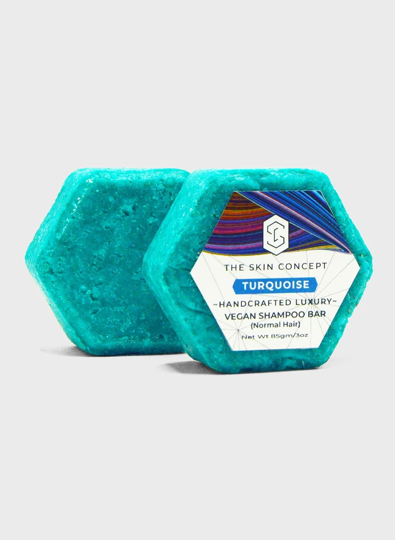 THE SKIN CONCEPT Vegan Shampoo Bar - Turquoise