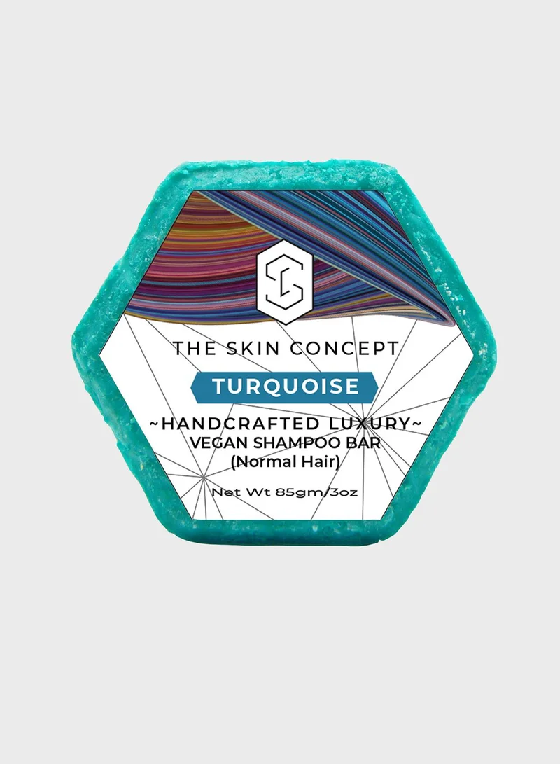 THE SKIN CONCEPT Vegan Shampoo Bar - Turquoise