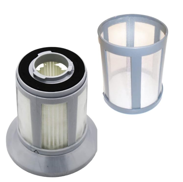 2in1 Replacement Dirt Tank  Filter for Bissell Zing AeroSwift  Powerforce Bagless Canister Vacuum Cleaners  Fits Models  2156 2156A 2156E 1665 16652 1665W