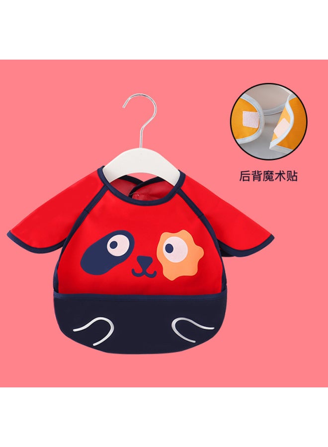 Summer Baby Bibs For Boys And Girls, Waterproof And Anti-dirty Kidsren's Smocks, Baby Rice Pockets, Cute Outer As For Kidsren