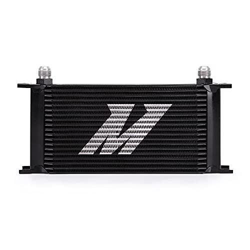 Mishimoto - MMOC-19BK Universal 19 Row Oil Cooler, Black - Image 1