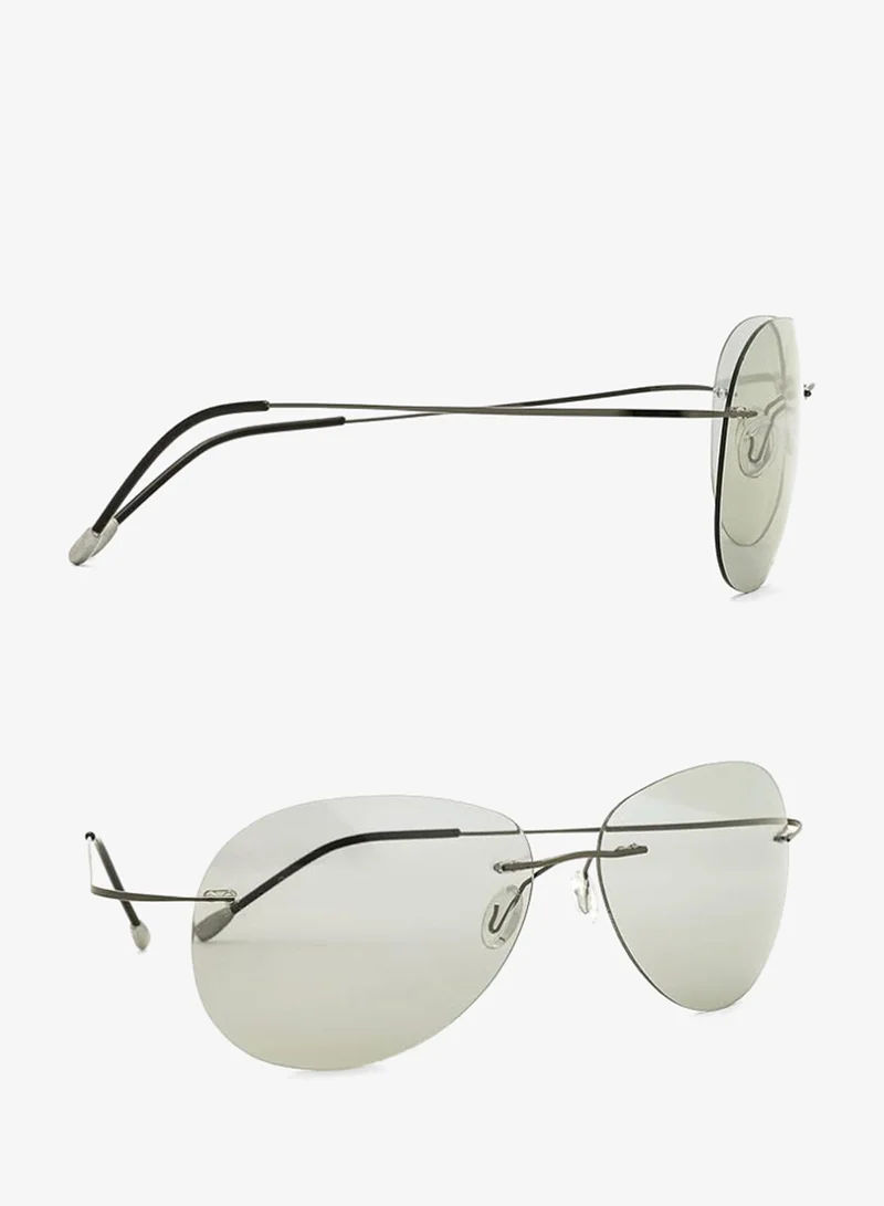 Lee Cooper Sunglasses  Frame Grey Mirror Lens 60mm  - LC3048C02