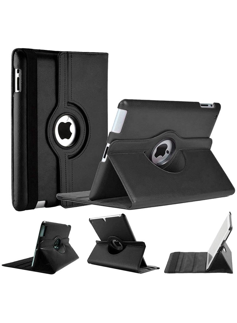 Case Compatible with Apple iPad Pro 12.9" (2020), [Wallet Case] Shockproof PU Leather Book Style Flip Folio 360° Rotating Total Protection Cover With Auto Wake/Sleep  - Image 1
