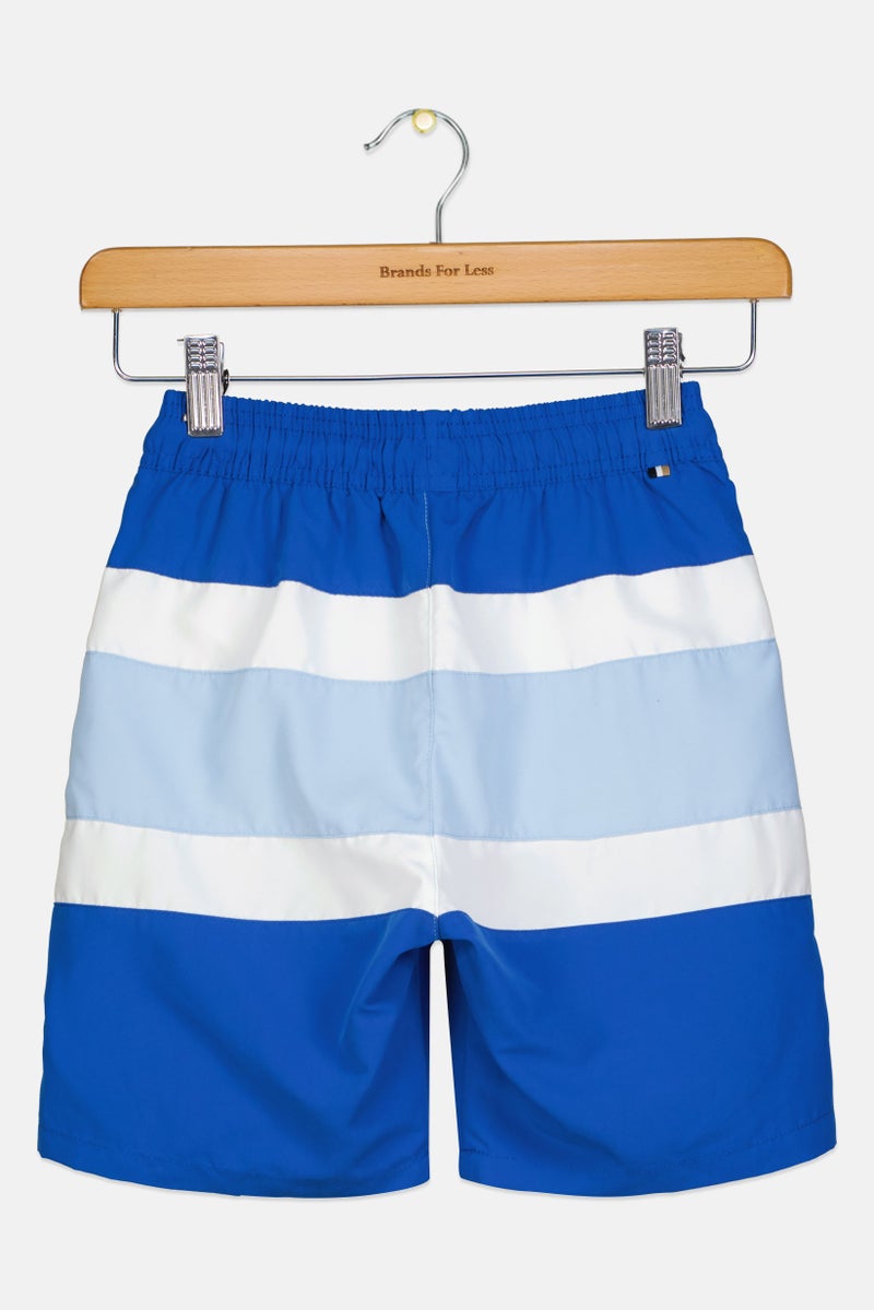 HUGO BOSS Boss Toddlers Boy Stripe Basic Shorts, Multicolor - Image 3