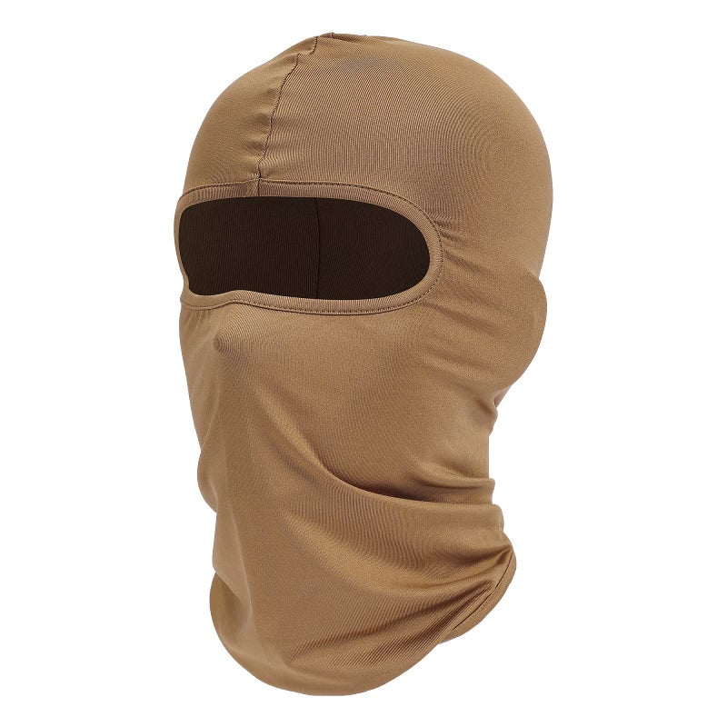 Fuinloth قناع الوجه فويلنوث، غطاء رقبة صيفي مبرد، واقي من الأشعة فوق البنفسجية، وشاح دراجة نارية للتزلج للرجال/النساء في الرمال - Image 1
