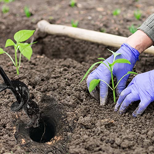 TCBWFY Garden Auger Drill Bit for Planting – 1.6x9 Inch Garden Auger,Rapid Planter Bulb & Bedding Plant Auger for 3/8" Hex Drive Drill – Ideal Bulb Planter Tool for Tulips - Image 5