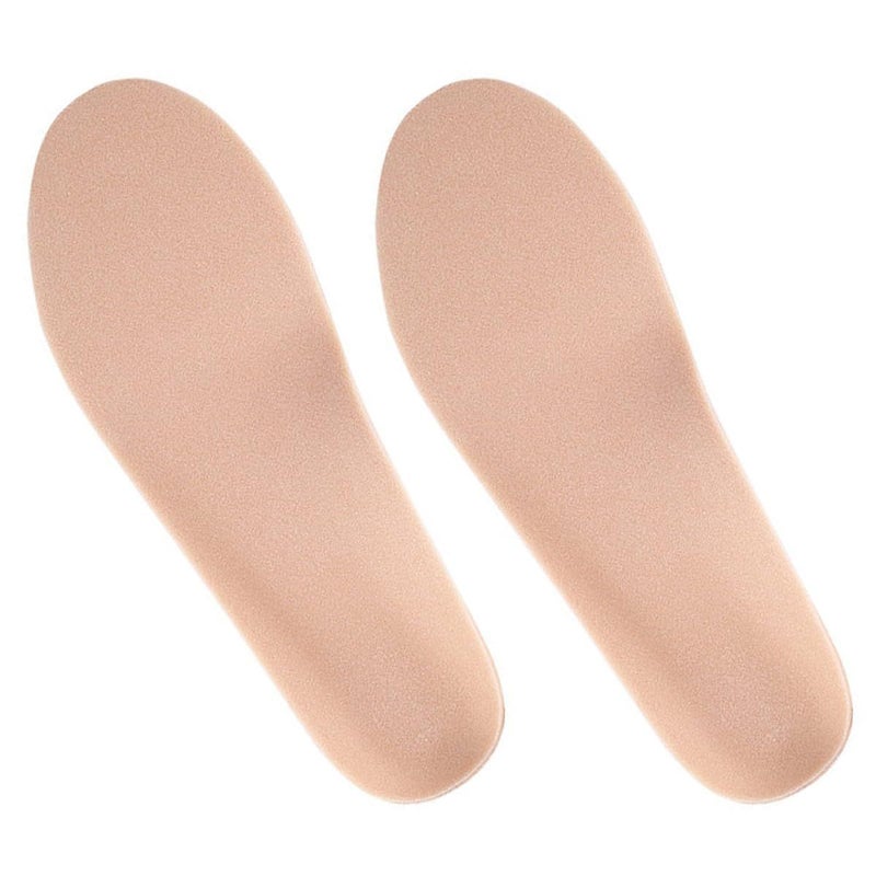 Breathable Sports Shoe Insoles Size L Cushioned Support for Sweat Absorption Arch Relief Anti Slip - Image 2