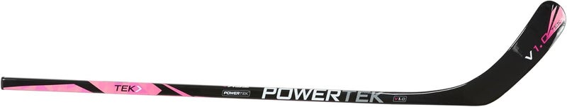 powertek V1.0 Tek Tykes Hockey Stick Pink - Image 2