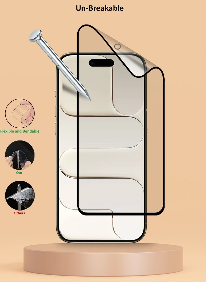 Techie 9D Matte Ceramic Screen Protector Film for iPhone 17 Air – Smooth Feel Anti Fingerprint Bubble Free Easy Installation - Image 5