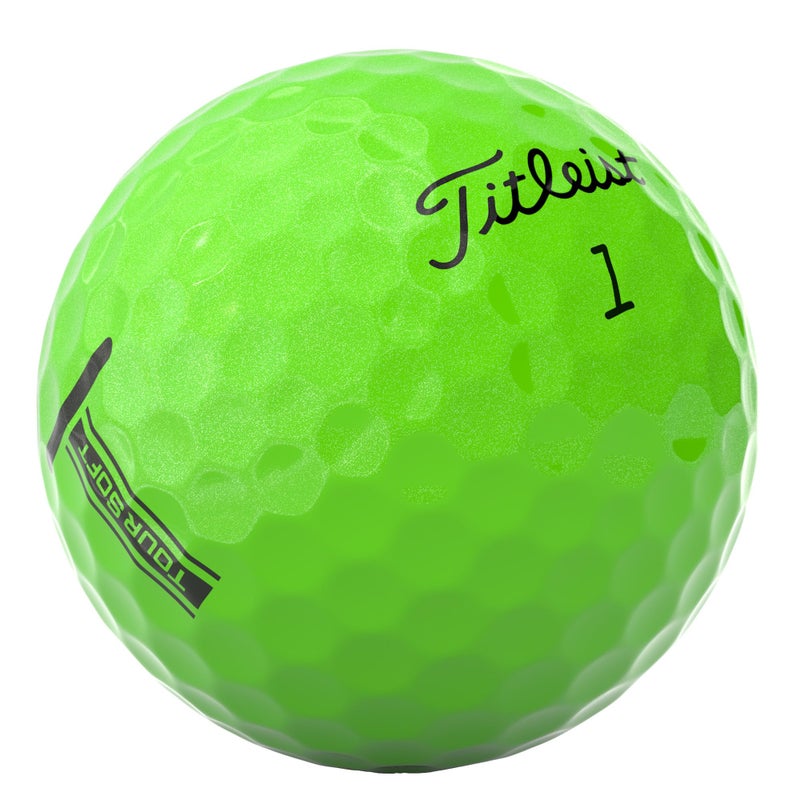 Titleist Tour Soft Golf Balls, Glossy Green (One Dozen) - Image 3