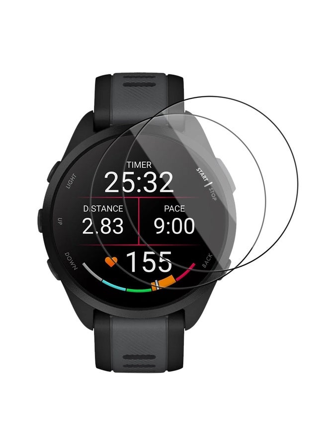 HuHa For Garmin Forerunner 165 2pcs xDfind Curved 3D Composite Material Soft Film Screen Protector - Image 1