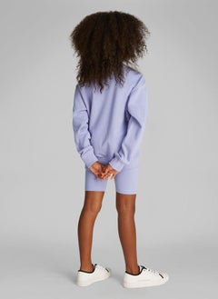 Calvin Klein Jeans Kids Logo T-Shirt & Cycling Shorts Set  - Image 2