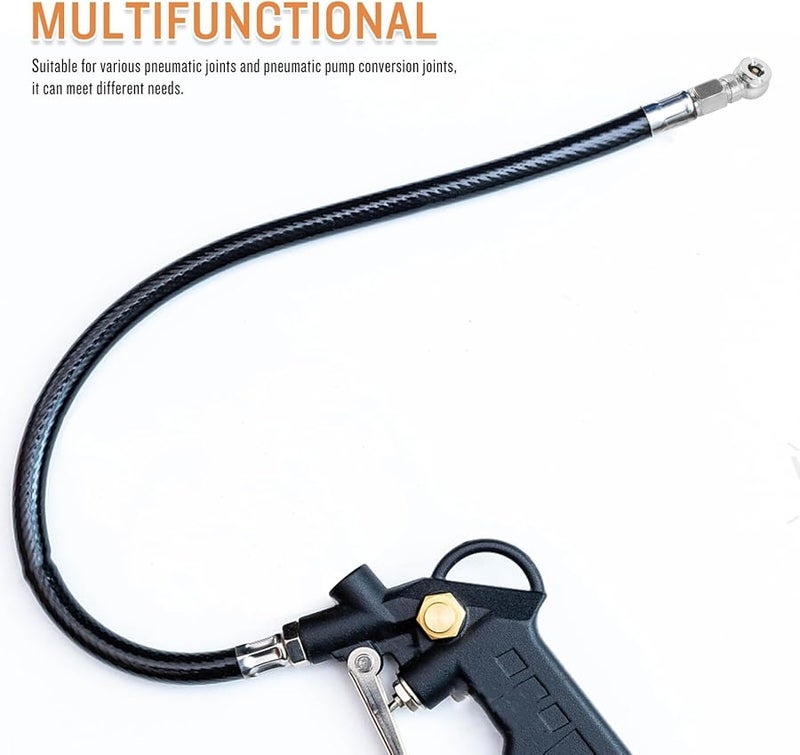 Tire Air Chuck Adapter Brass Nozzle for Car Motorcycle Bike Inflator Compressor - Image 4