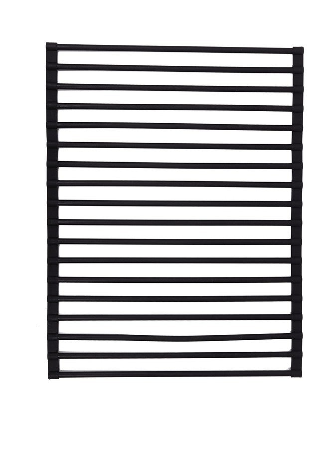 True & Tidy, Multi-Purpose Over The Sink Roll-Up Drying Rack, DR-881, Black - Image 1