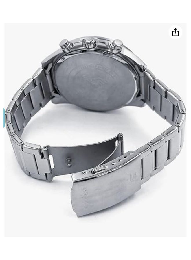 CASIO ساعة يد رجالية أنالوج ستانلس ستيل EFV-620D-1A4VUDF - 42 ملم - Image 3