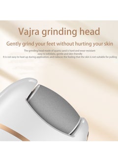 Adando Adando Electric callus remover Removable grinding head Rechargeable electronic feet file Electric pedicure kit Foot rubbing Dead skin remover For all people  - Image 2