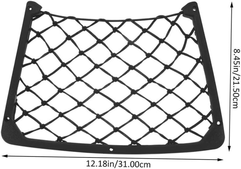 PRETYZOOM Car Cargo Storage Net 2pcs Car Mesh Organizer Elastic Net Pouch for Vehicle - Image 2