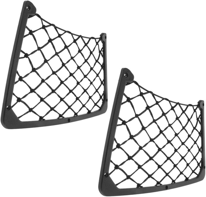 PRETYZOOM Car Cargo Storage Net 2pcs Car Mesh Organizer Elastic Net Pouch for Vehicle - Image 1
