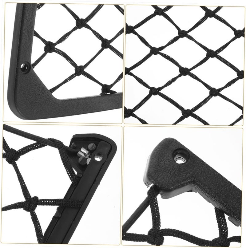 PRETYZOOM Car Cargo Storage Net 2pcs Car Mesh Organizer Elastic Net Pouch for Vehicle - Image 5