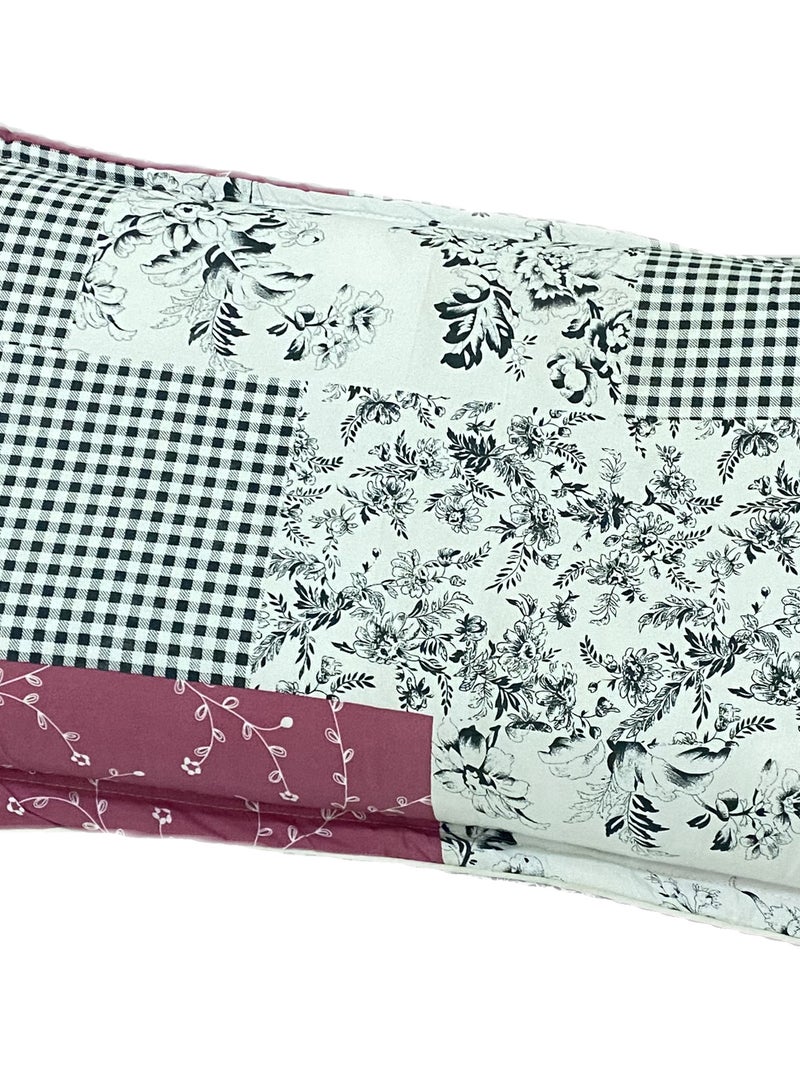 Sleep night Floral 2 Piece Pillow Case Set 50x75cm - Image 3