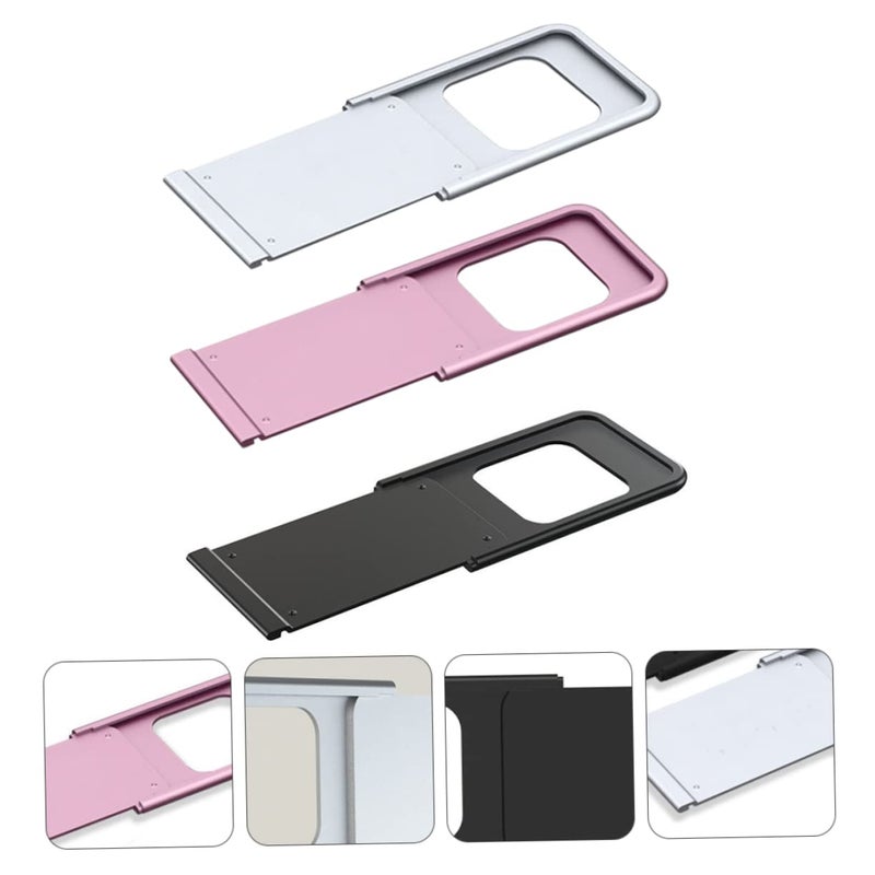 3Pcs Mixed Color Anti Privacy Webcam Cover for Phone Tablet Laptop Easy to Install Durable Portable - Image 3