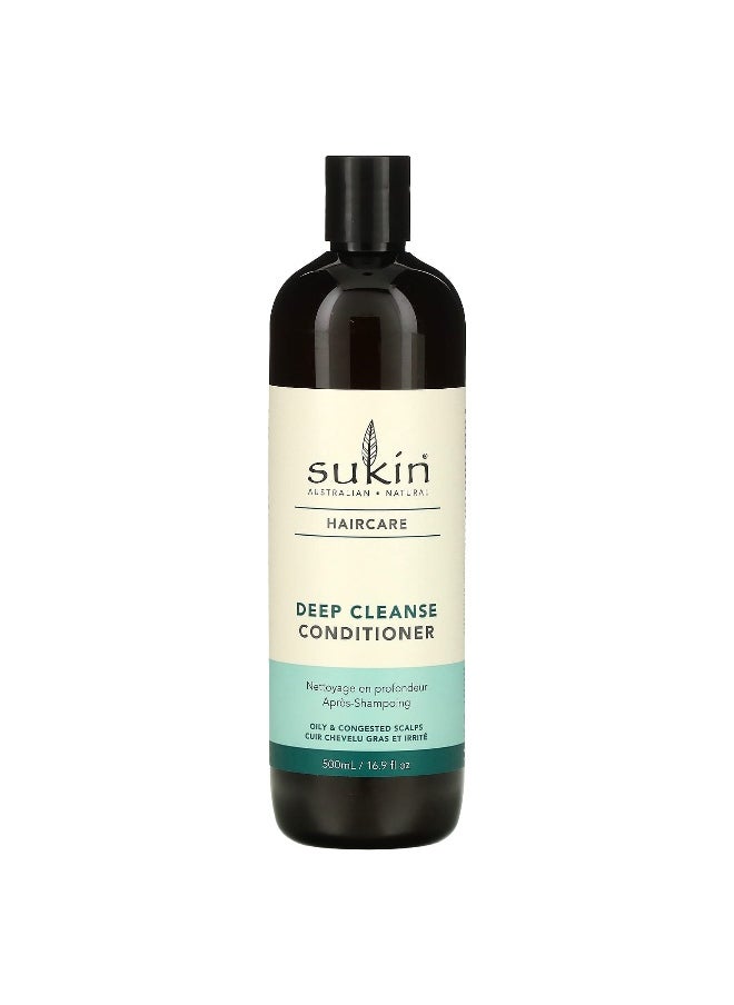 Sukin Sukin, Deep Cleanse Conditioner, Oily & Congested Scalps, 16.9 fl oz (500 ml)  - Image 1