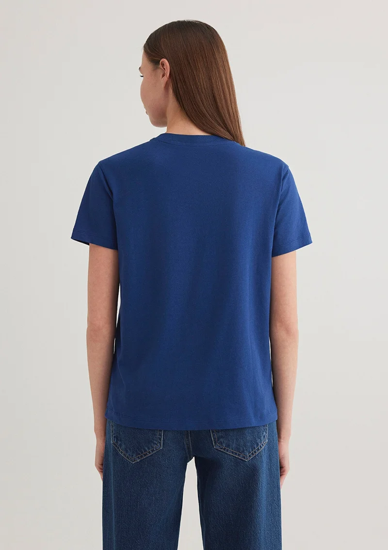 مافي تيشيرت مافي مطبوع كحلي