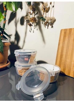 Viyalente 1.5 Lt Round Leakproof Storage Container Fresh Box LC-415  - Image 3