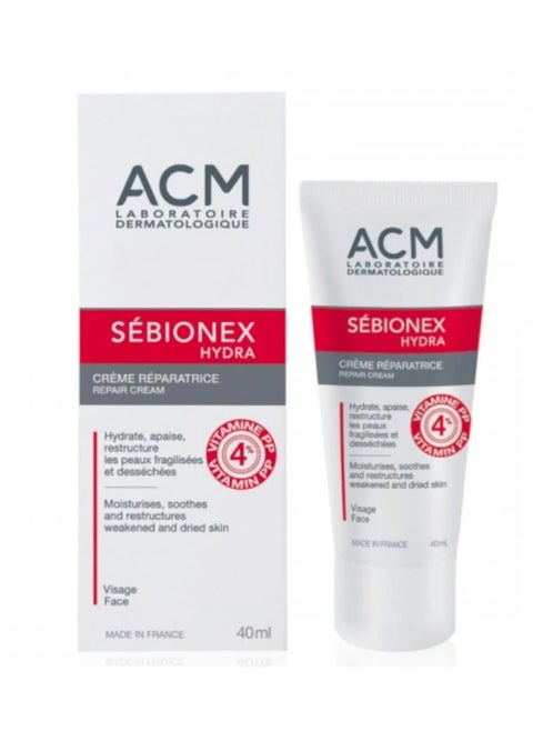 ACM Sebionex Hydra Moisturizing and Repairing Cream for Dry Skin 40ml