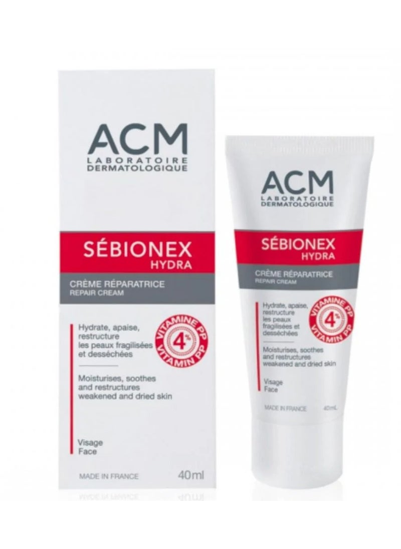 ACM ACM Sebionex Hydra Moisturizing and Repairing Cream for Dry Skin 40ml 