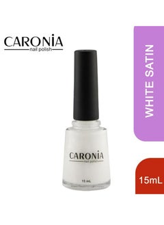 Caronia White Satin Regular Nail Polish 15 NL  - Image 1