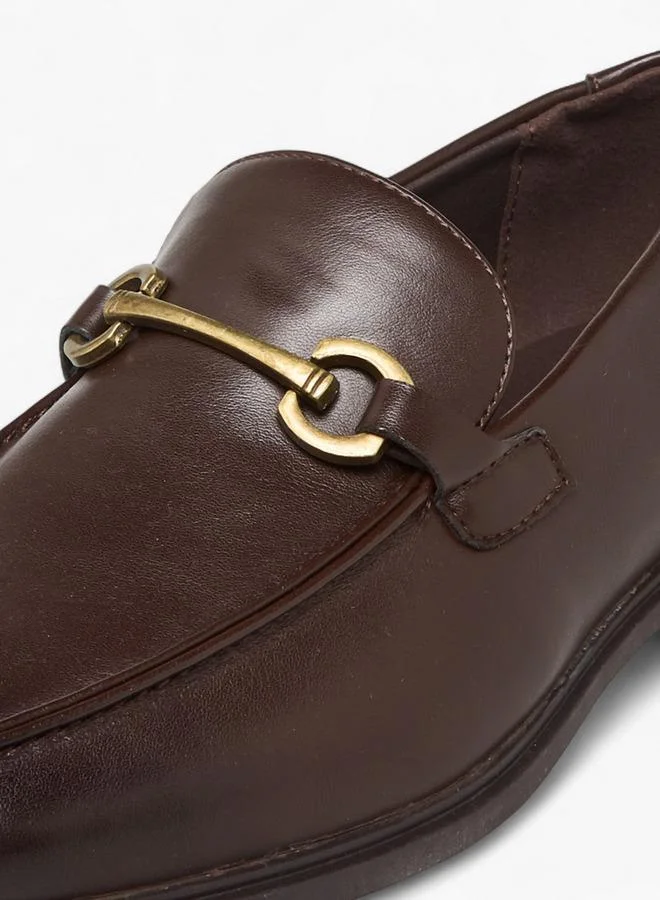 LBL by Shoexpress BROWN Men Horse Bit Detail Loafers for Men | Best Price UAE