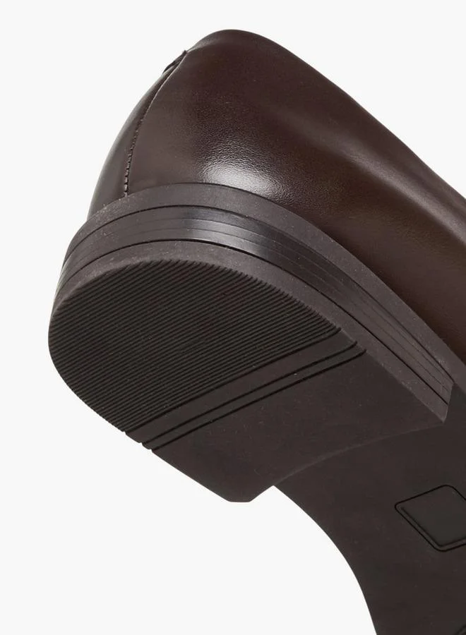 LBL by Shoexpress BROWN Men Horse Bit Detail Loafers for Men | Best Price UAE