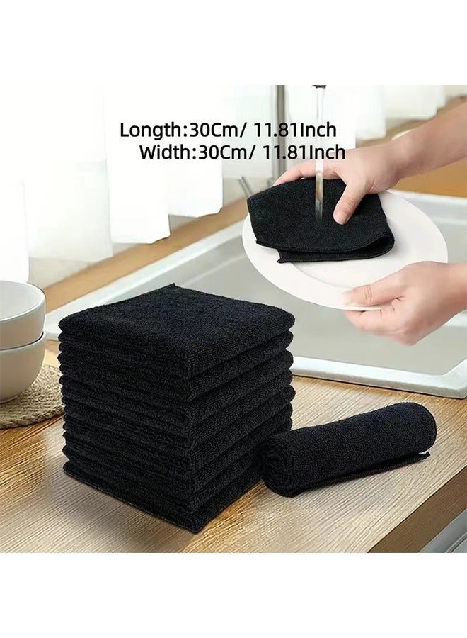 Bukela Efficient Cleaning - 30x30 Cm large microfiber cleaning towels soak up water or dust from the countertop and tables instantly and leave your kitchen spotless - Image 2