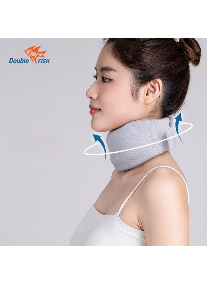 Double Fish Neck Brace, Neck Protector, Anti-bowing Cervical Vertebra Traction Corrector, Home Medical Forward Tilt Fixed Support Neck Device  - Image 2