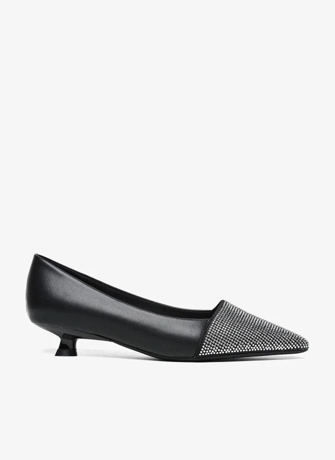 Cuple Closed toe kitten heels Classic Pumps