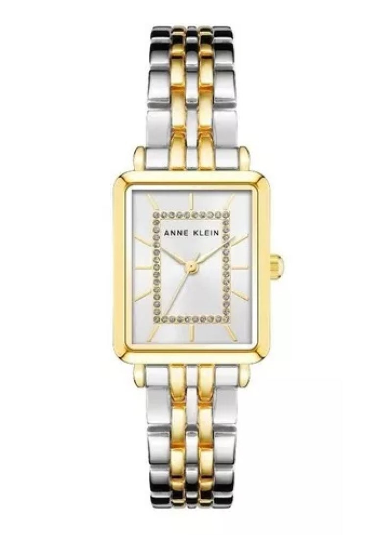 ANNE KLEIN Women Analog Quartz Two tone Stainless Steel Band Watch AK3761SVTT - Image 1