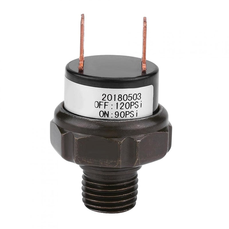klarako Pressure Switch Air Pressure Switch Air Compressor Switch Air Pressure Control Switch 90-120psi, 120-150psi, 125-200psi(Optional) - Image 1